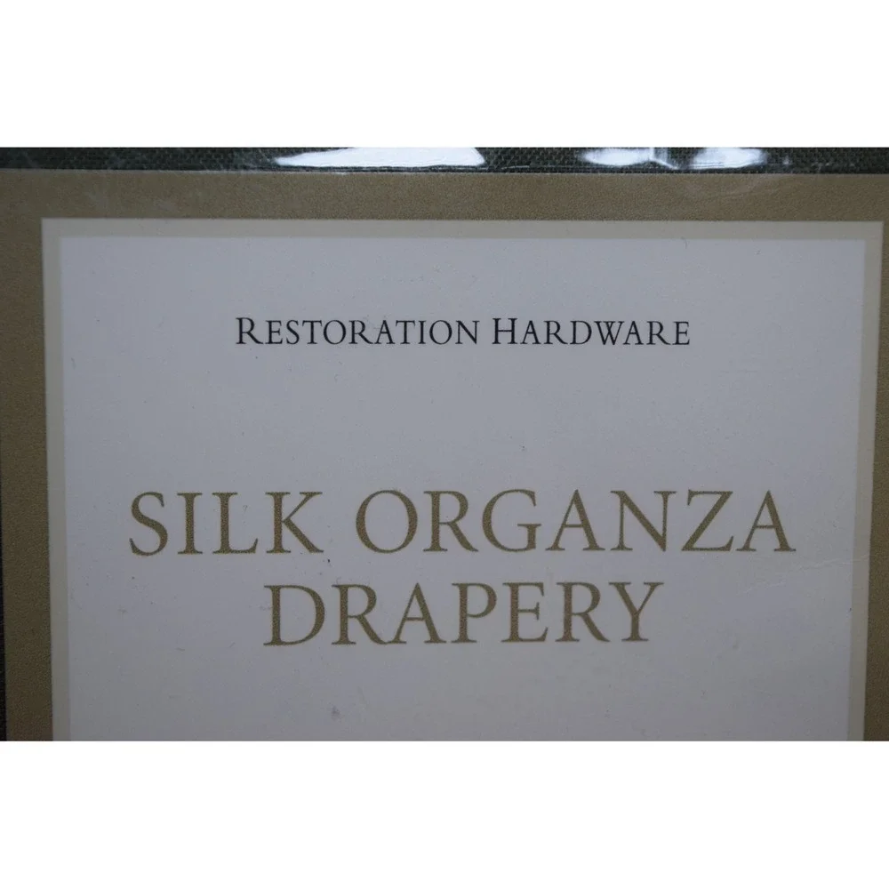 Restoration Hardware new restoration